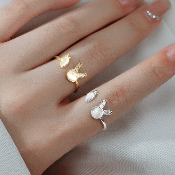 Bunny Carrot Ring