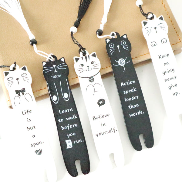 Cat Tassel Bookmark