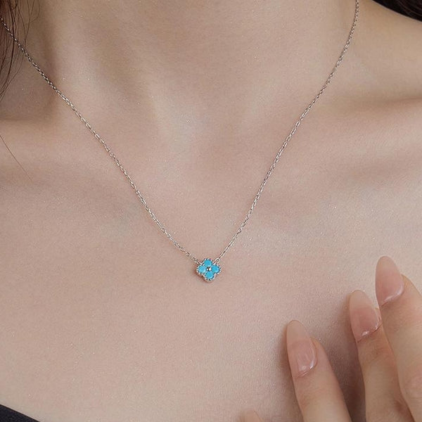 Clover Turquoise Necklace