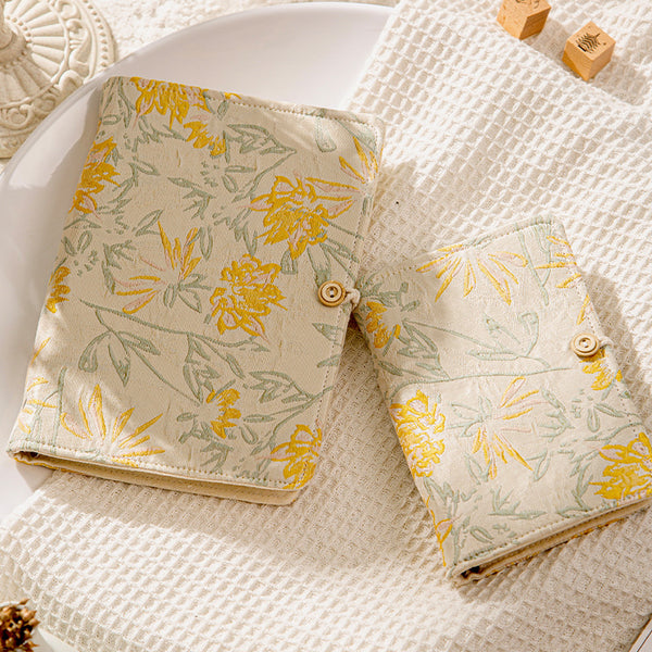 Floral Fabric Notebook