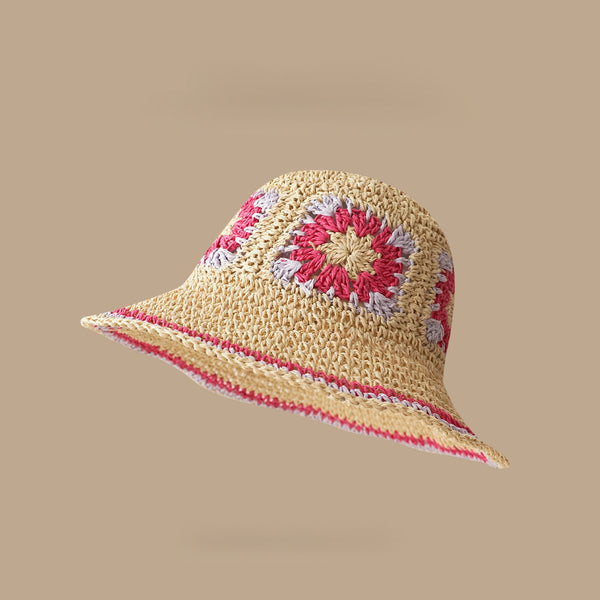 Floral Straw Hat