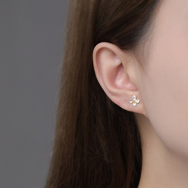 Flower Stud Earrings