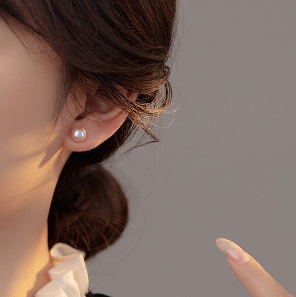 Pearl Stud Earrings