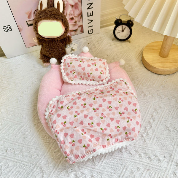 Plush Bed for Labubu