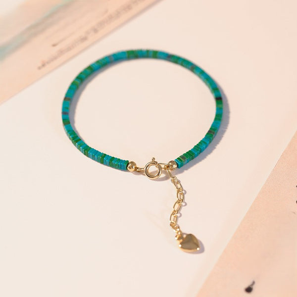 Square Turquoise Bracelet