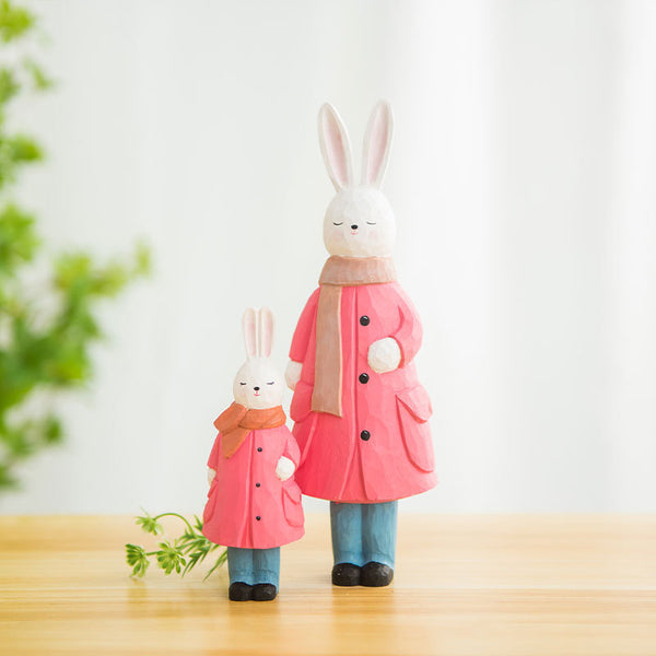 Standing Bunny Figurine