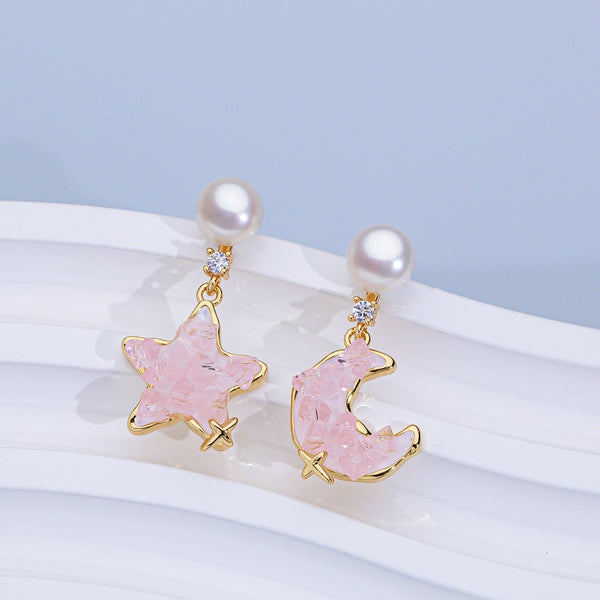 Star Pearl Studs