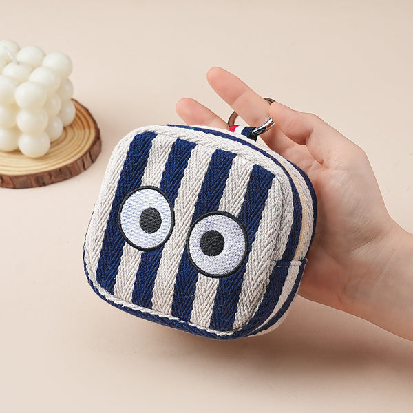 Striped Hanging Mini Bag