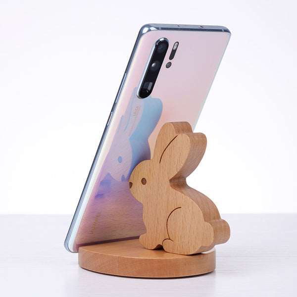 Wooden Phone Stand